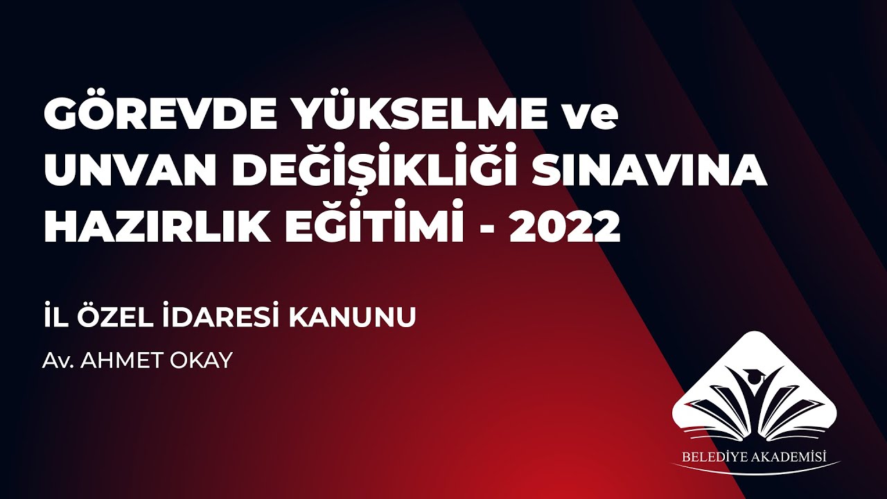 İl Özel İdaresi Kanunu