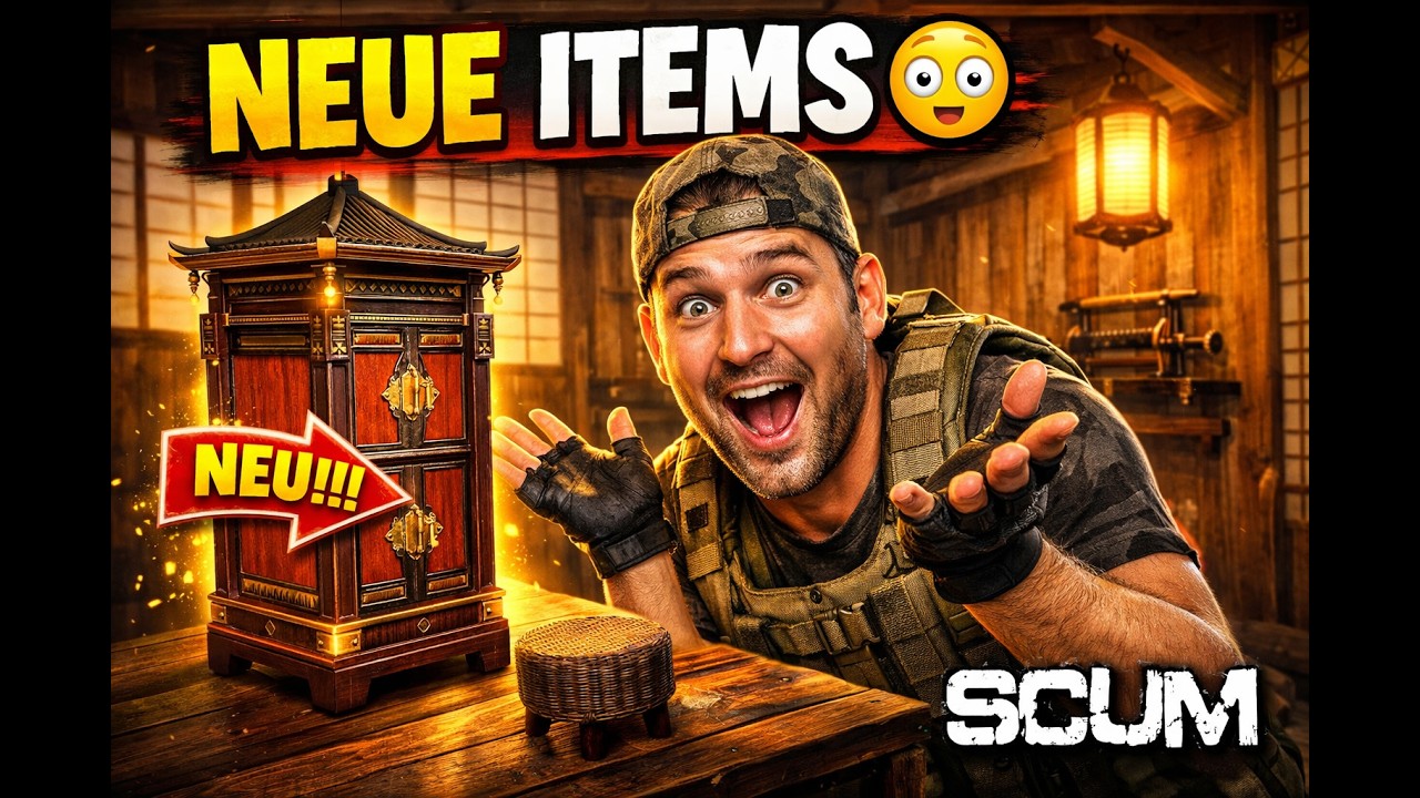 SCUM Live | Neuer Patch, neue Items, neues DLC!