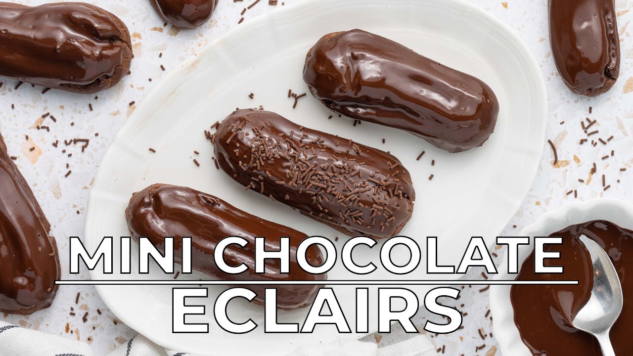 Mini Chocolate Éclairs