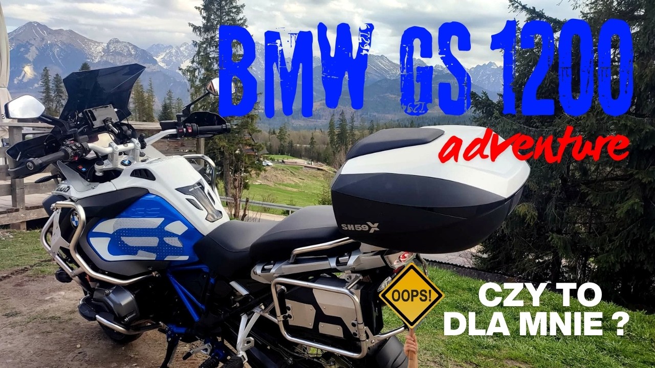 M&oacute;j pierwszy raz na BMW GS 1200 Adventure - małe por&oacute;wnanie do Afryki Twin 1100 DCT