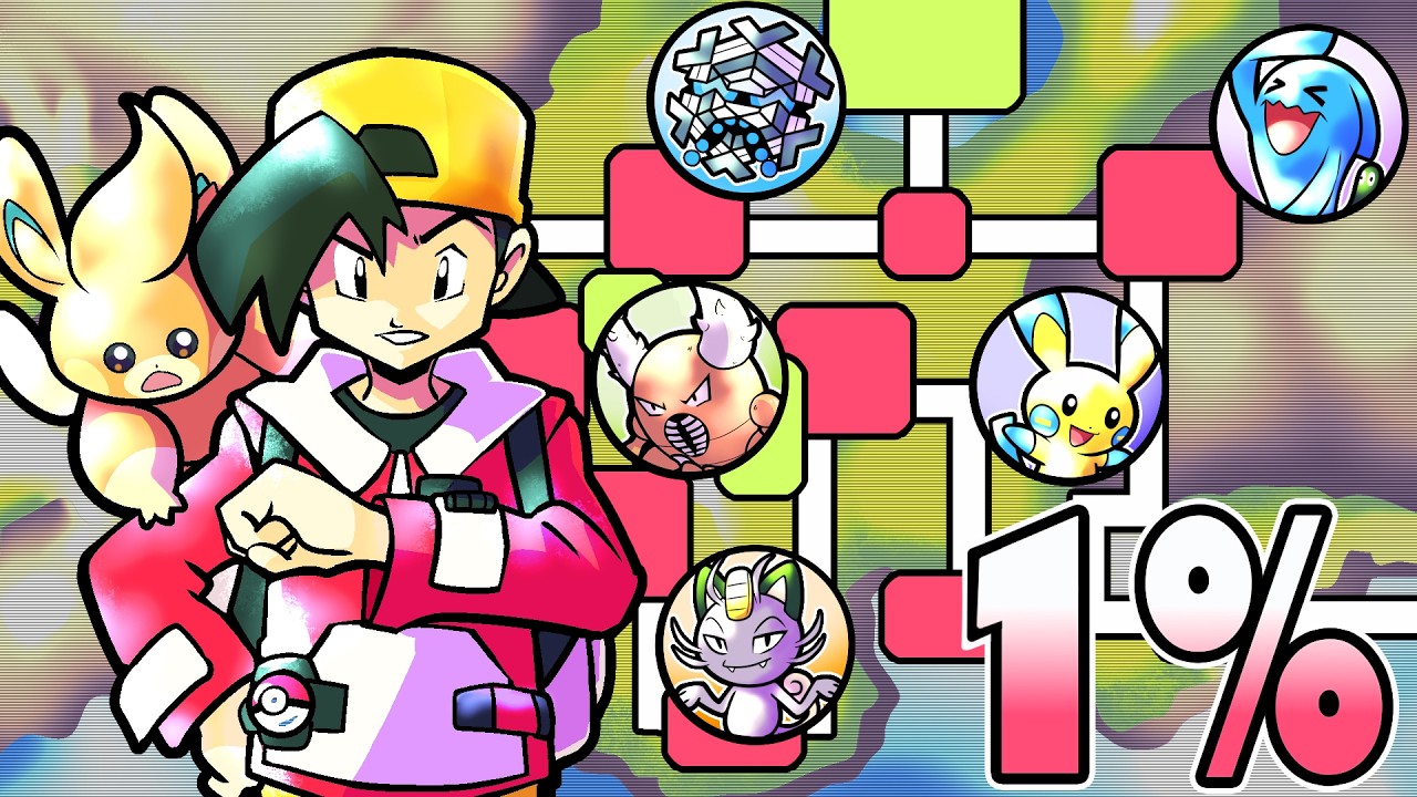 The Newest Johto Rom Hack But I can Only Use The Rarest Encounters! (Nuzlocke)