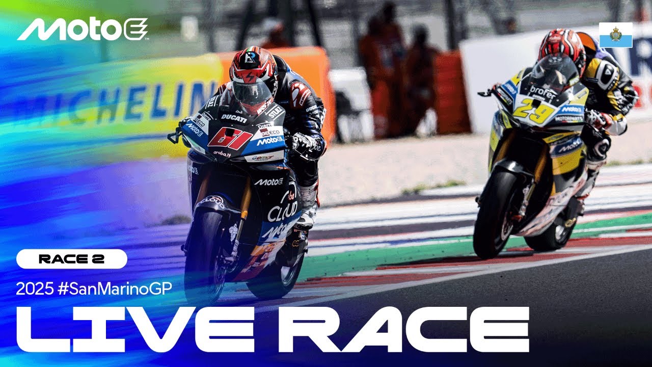 🔴 MotoE&trade; LIVE RACE 2 | #SanMarinoGP 🇸🇲
