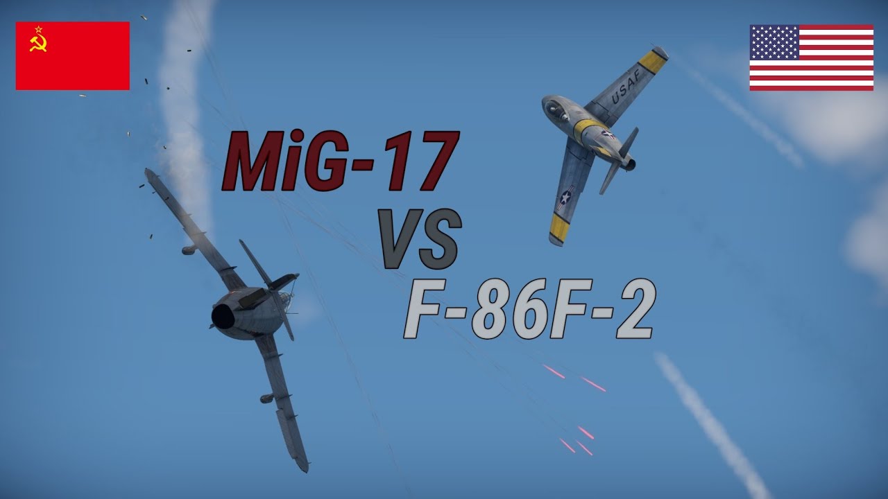 MiG-17 vs F-86F-2 | War Thunder Duel