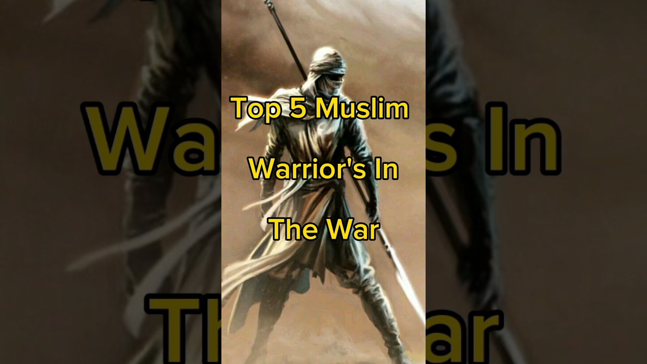Top 5 Muslim Warriors #shorts #islam #warriors #top #islamic