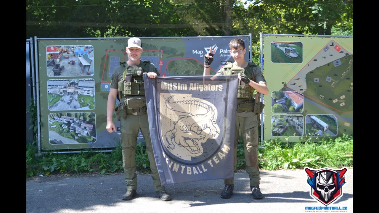 Setkání CZ týmů Military paintballu 2025