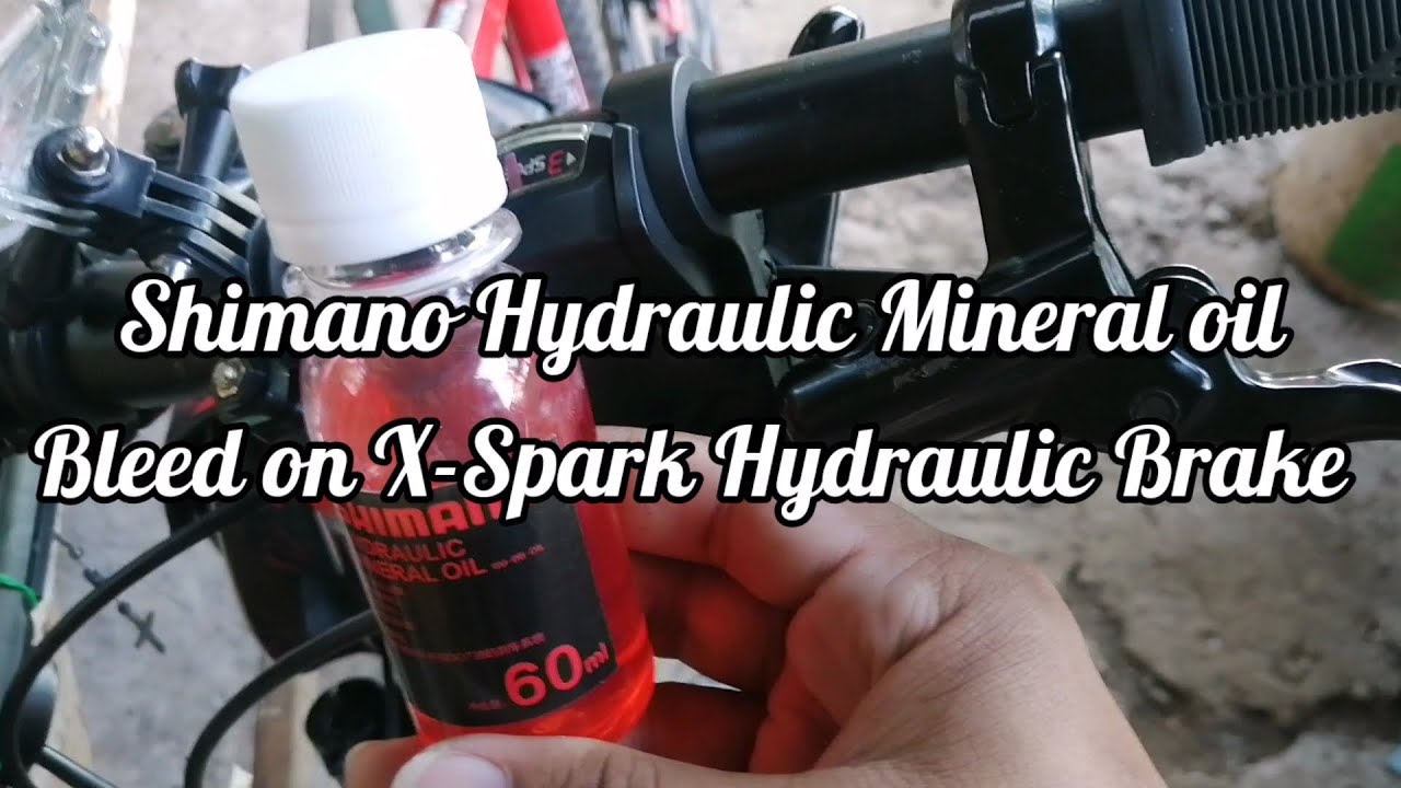 X-spark hydraulic Brake | Bleed | Shimano Mineral Oil | Testride on down slope