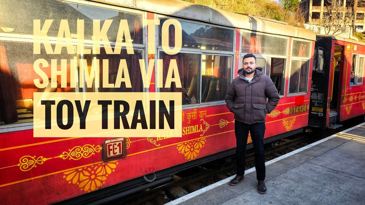 The Kalka to Shimla Toy Train Experience in winters | feb 2024| full information | ‎@jps900