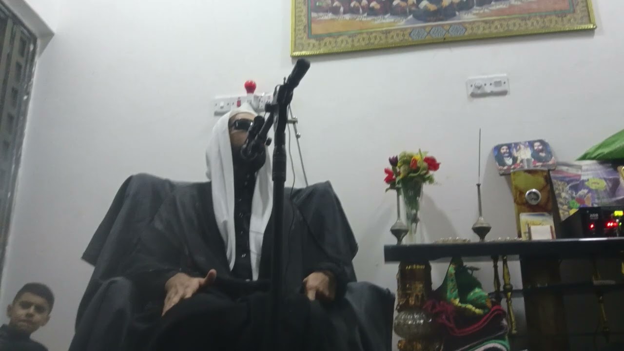 استشهاد الأمام الكاظم ع ليلة 25رجب سنة 1447ه‍ للشيخ علي الأكبر 