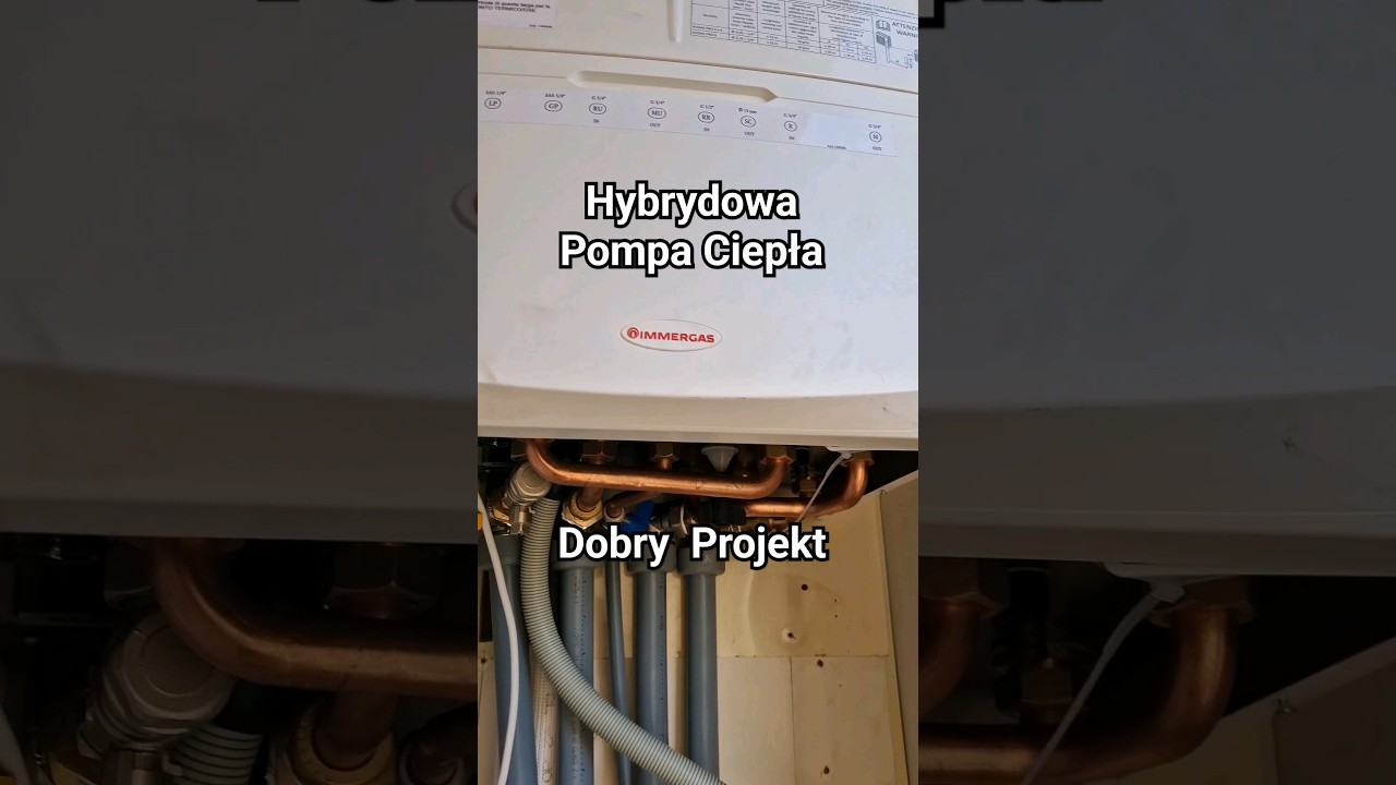 Hybrydowa Pompa Ciepła receptą na wysokie ceny ogrzewania #cwu #co #dobryprojekt @immergas_polska