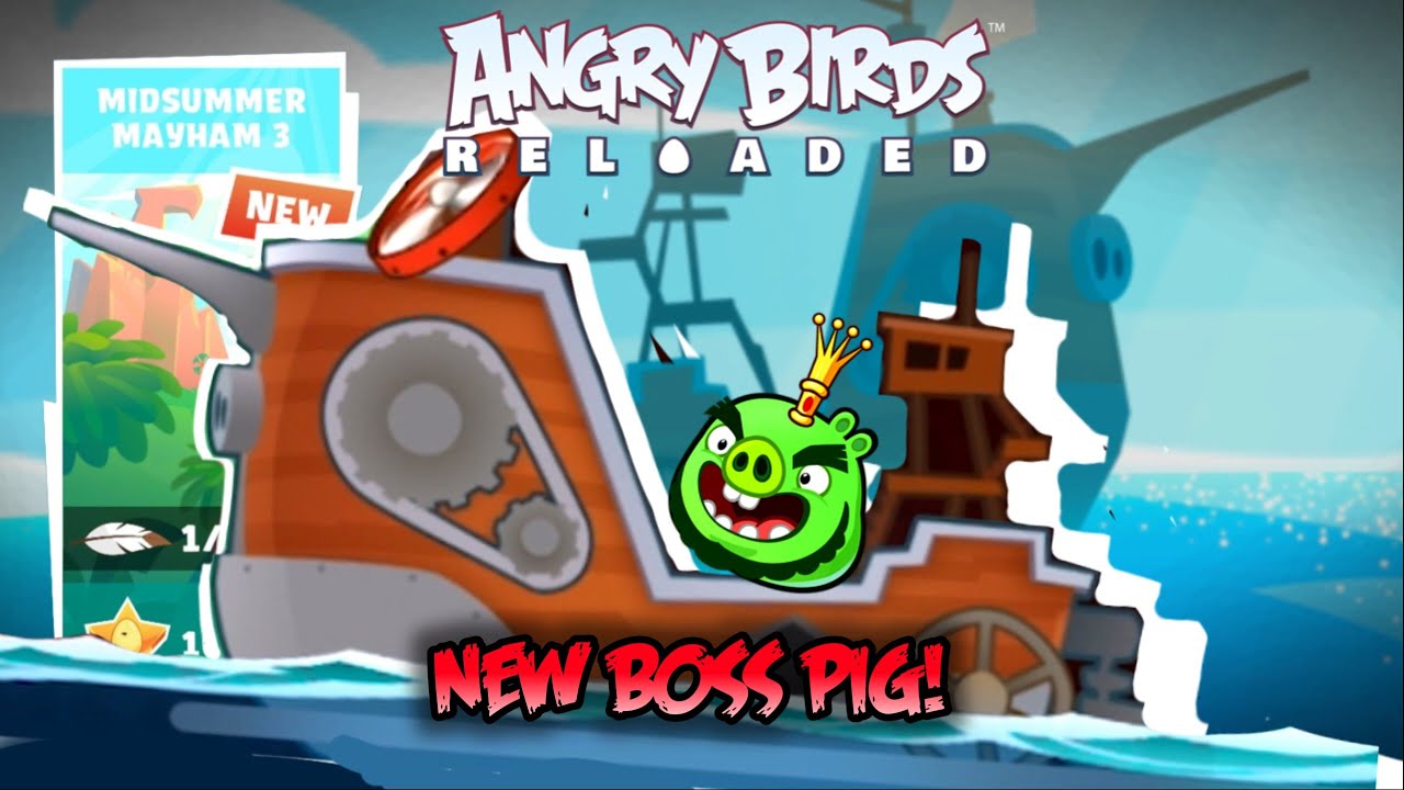 Mid Summer Madness 3 ⛱️ | Angry Birds Reloaded | Gameplay 