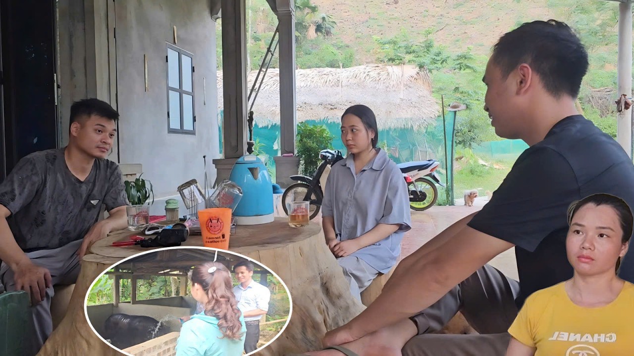 Vinh was unhappy to see Linh with Manh. Khanh went to buy a pig for her mother's wedding