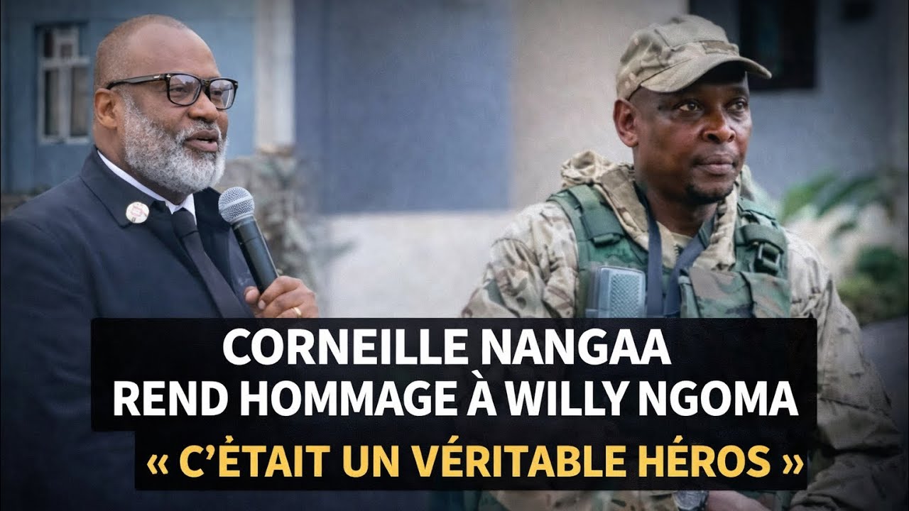 CORNEILLE NANGAA REND HOMMAGE À WILLY NGOMA / « C’ÉTAIT UN VÉRITABLE HÉROS »