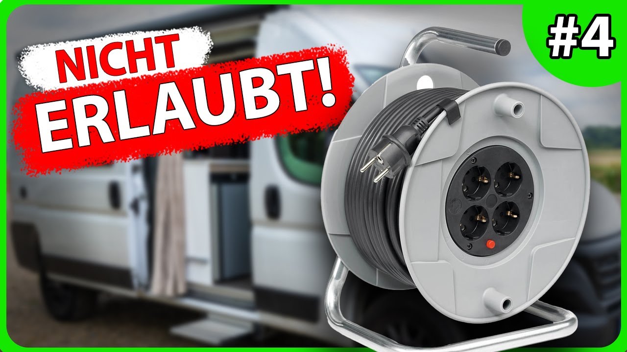 So geht Wohnmobil #4: VERBOTEN, wir machen's TROTZDEM! 🔌 ⚡️ Für Anfänger und Fortgeschrittene