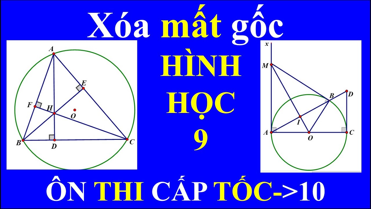 [TOÁN THCS] Mất gốc toán hình 9