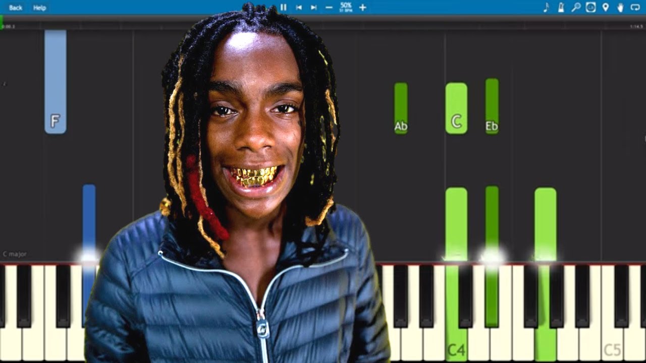 YNW Melly - Murder On My Mind - Piano Tutorial