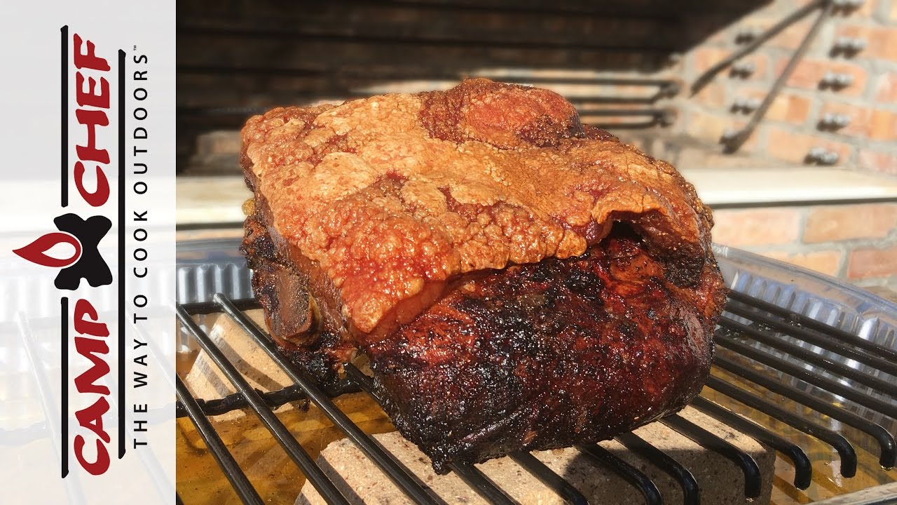 Pieczona łopatka wieprzowa po kubańsku, wędzona, pieczona Lechon Chicharr&oacute;n