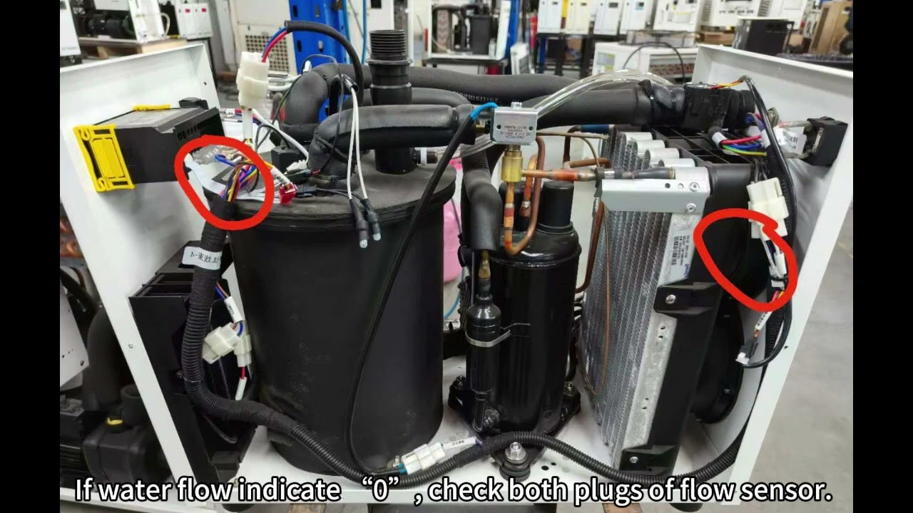 E6 error in water chiller
