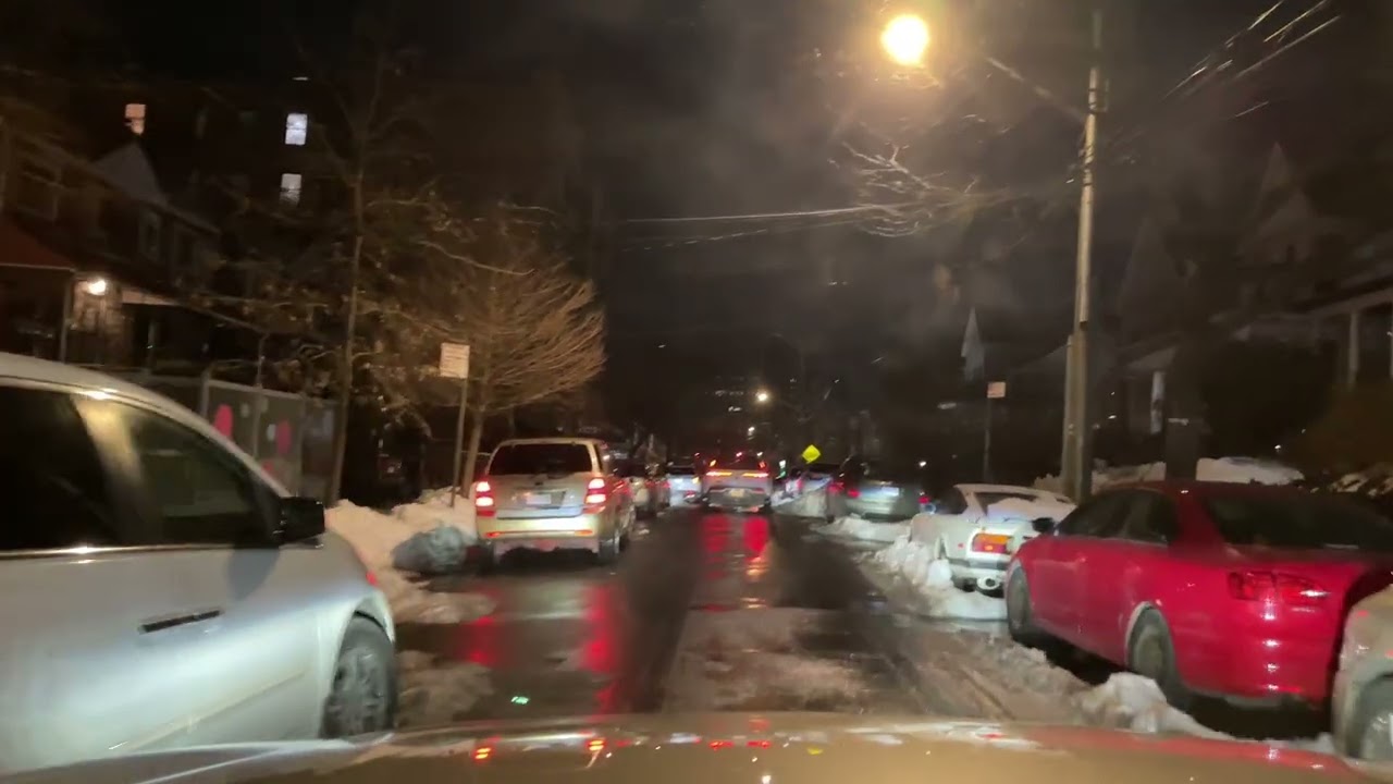 WWG 4K Drive: NYC Bronx, Williamsbridge - White Plains Rd evening 2026-02-26