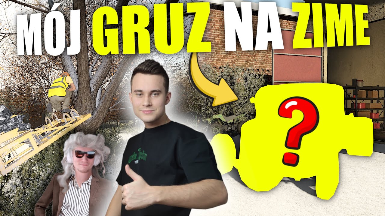 PRACOWAŁEM NAD TYM 3 MIESIĄCE 😱 M&Oacute;J GRUZ NA ZIMĘ! 😲 WYCINKA DRZEW🔵 