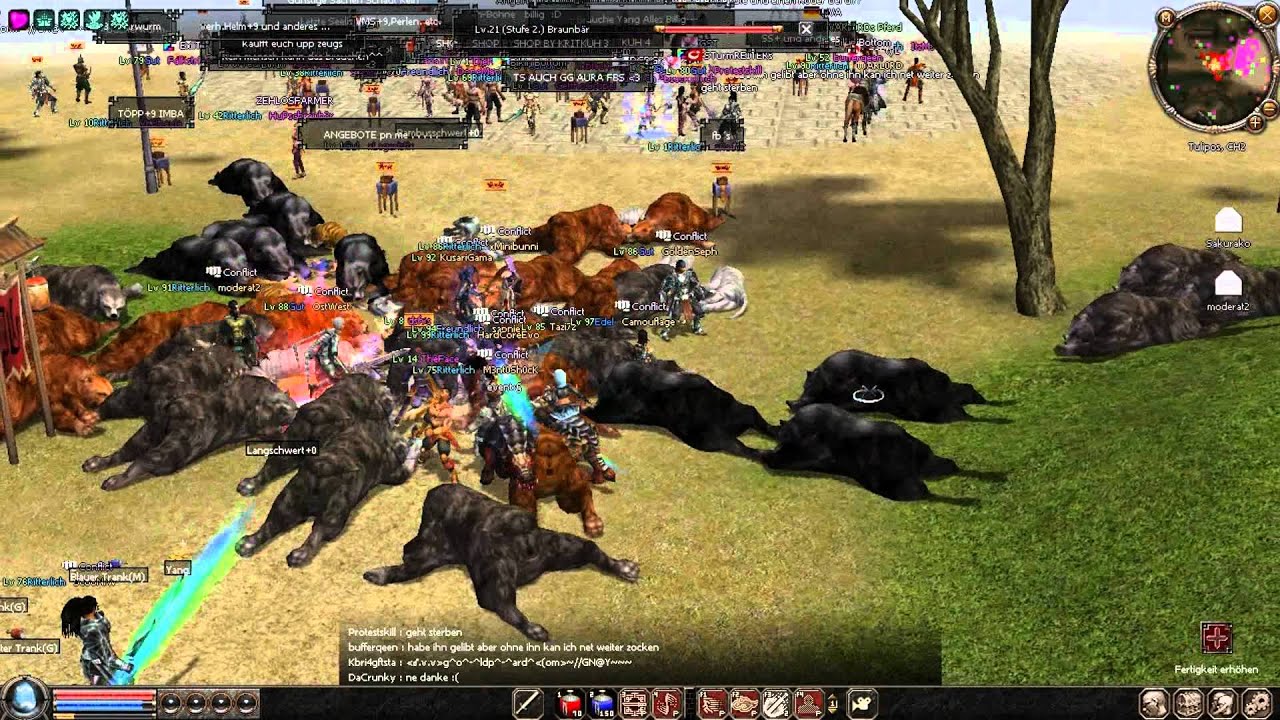 Metin2 Tulipos: Conflict vs Drache & 80er Rüssis Part3