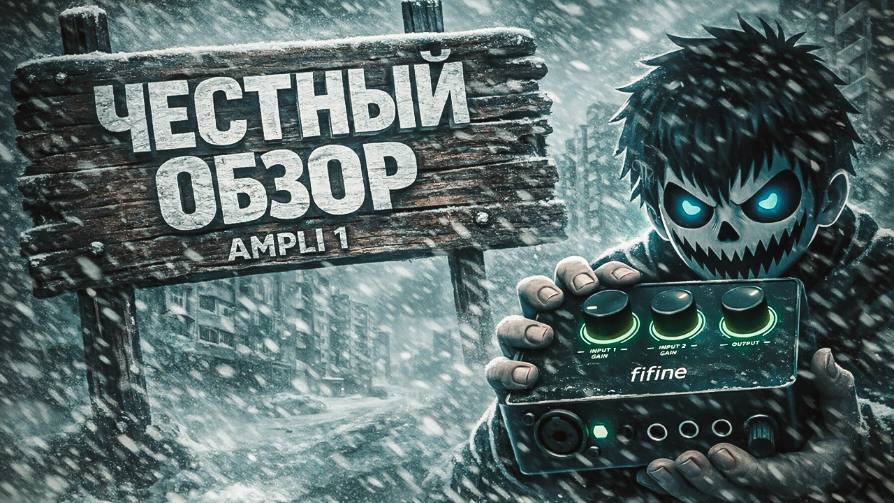 Fifine Ampli1: ДЕШЕВО но не СЕРДИТО? ЧЕСТНЫЙ ОБЗОР АУДИОКАРТЫ