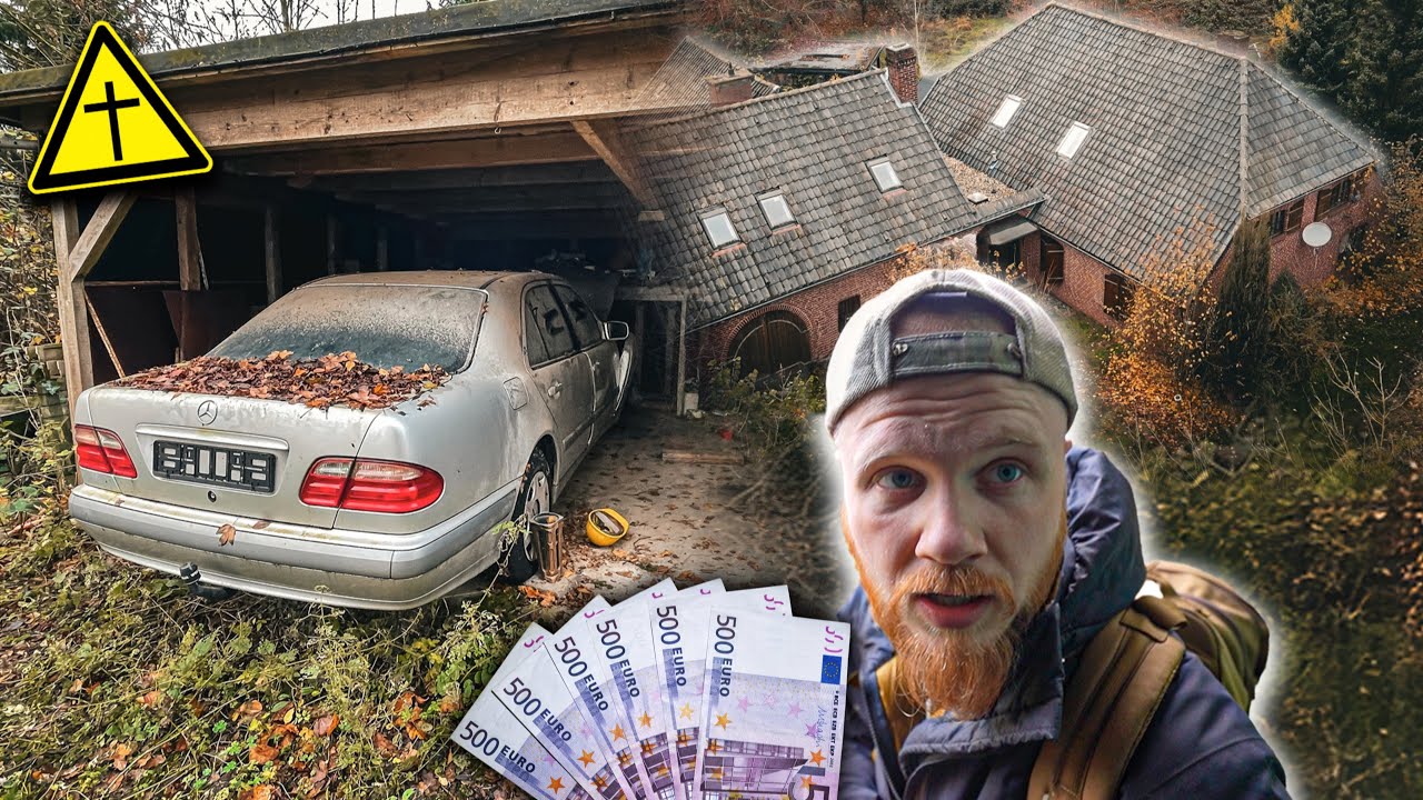 MILLIONENVILLA MIT BENZ VERLASSEN! STROM GEHT! WO IST DIE FAMILIE?