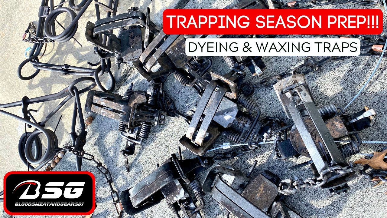 TRAP SEASON PREP!!! [Degreasing, Dyeing & Waxing Traps] (2020) VLOG [Trapping to Save Wild Turkeys]