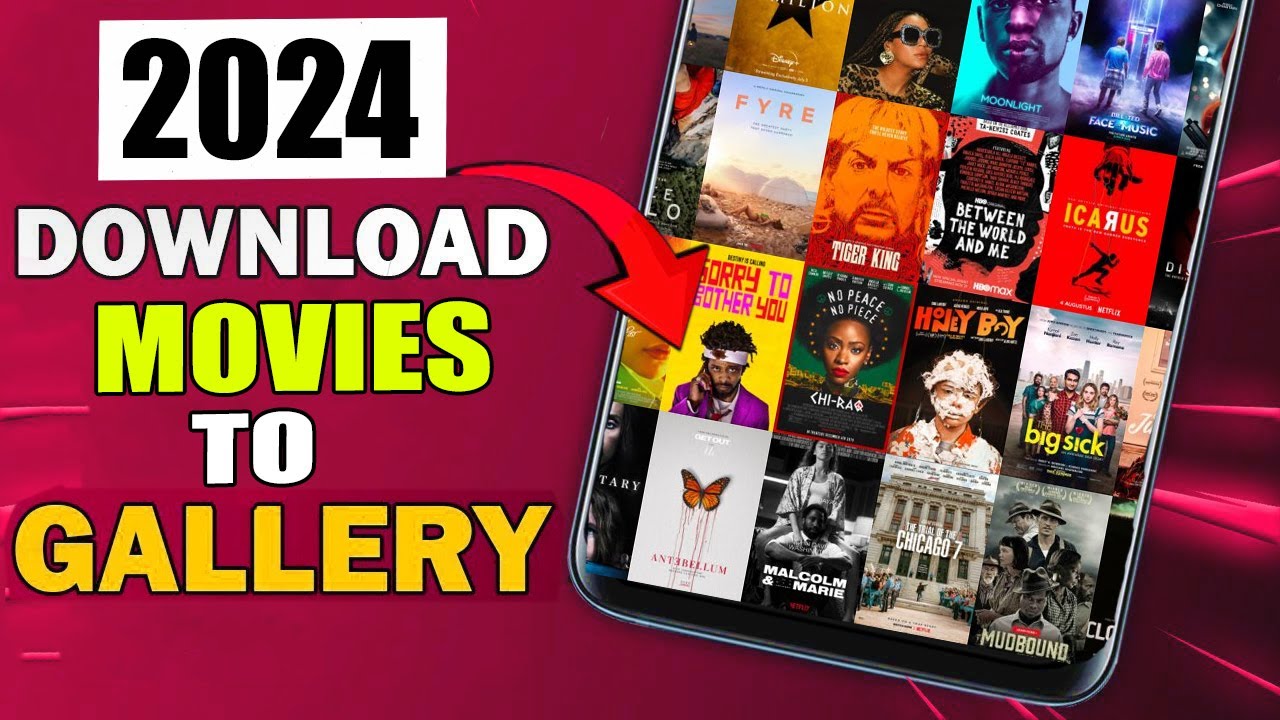How to Download Movies to Phone Gallery (Android and iphone)