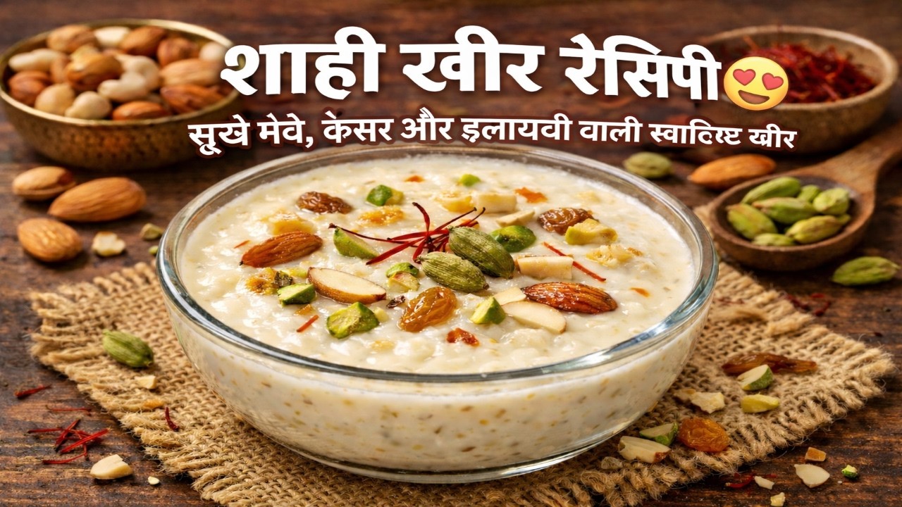 चावल की खीर रेसिपी | इतनी क्रीमी और टेस्टी कि सब पूछेंगे कैसे बनाई! #foodwithsita #kheer #bestrecipe