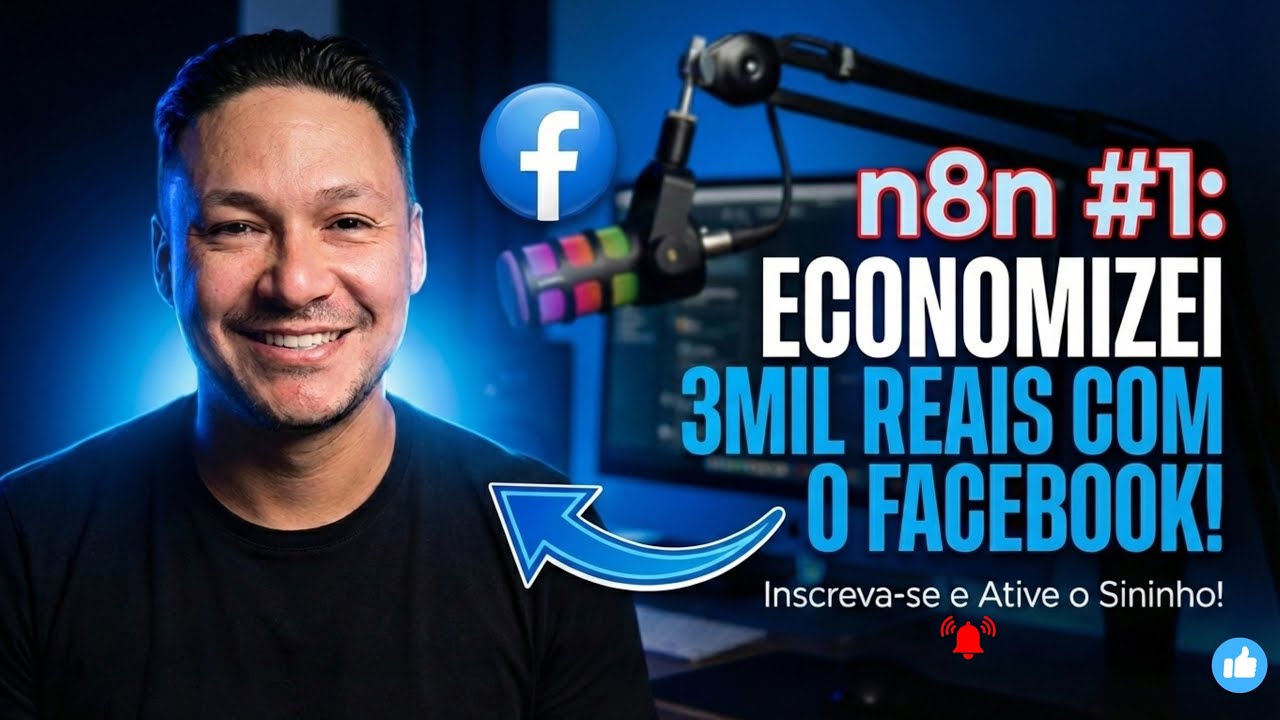 Ninguém fala disso… mas eu economizo todos os meses  três mil reais no Facebook usando n8n.