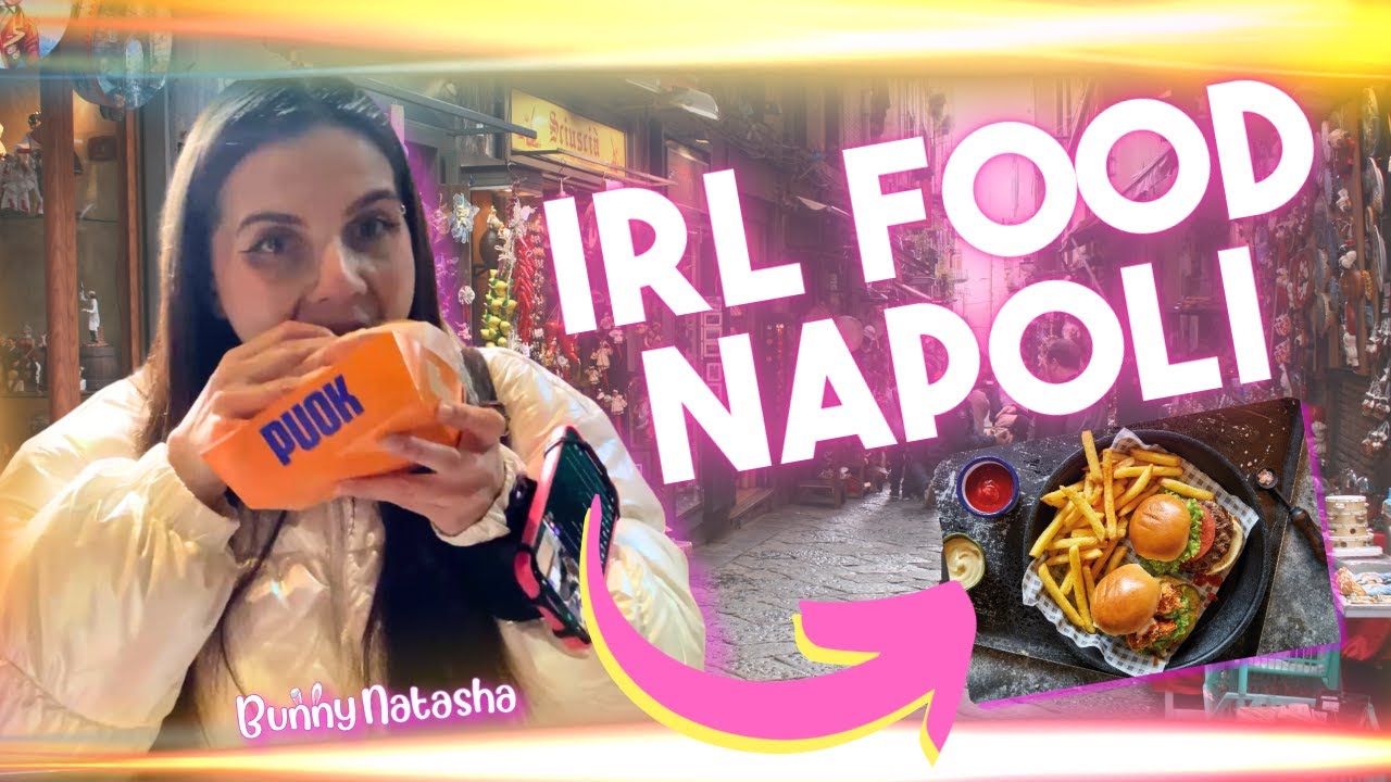 PROVO I PANINI DI PUOK || IRL FOOD NAPOLI || BUNNYNATASHA