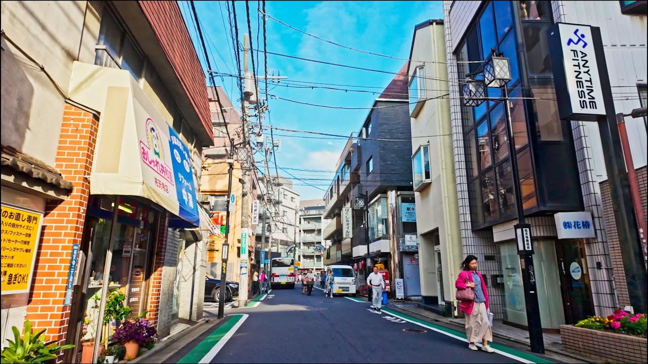 【祐天寺】治安のいい住宅街と下町風情の商店街を散歩　～都心へのアクセス抜群のおすすめの街～【4K散歩動画】