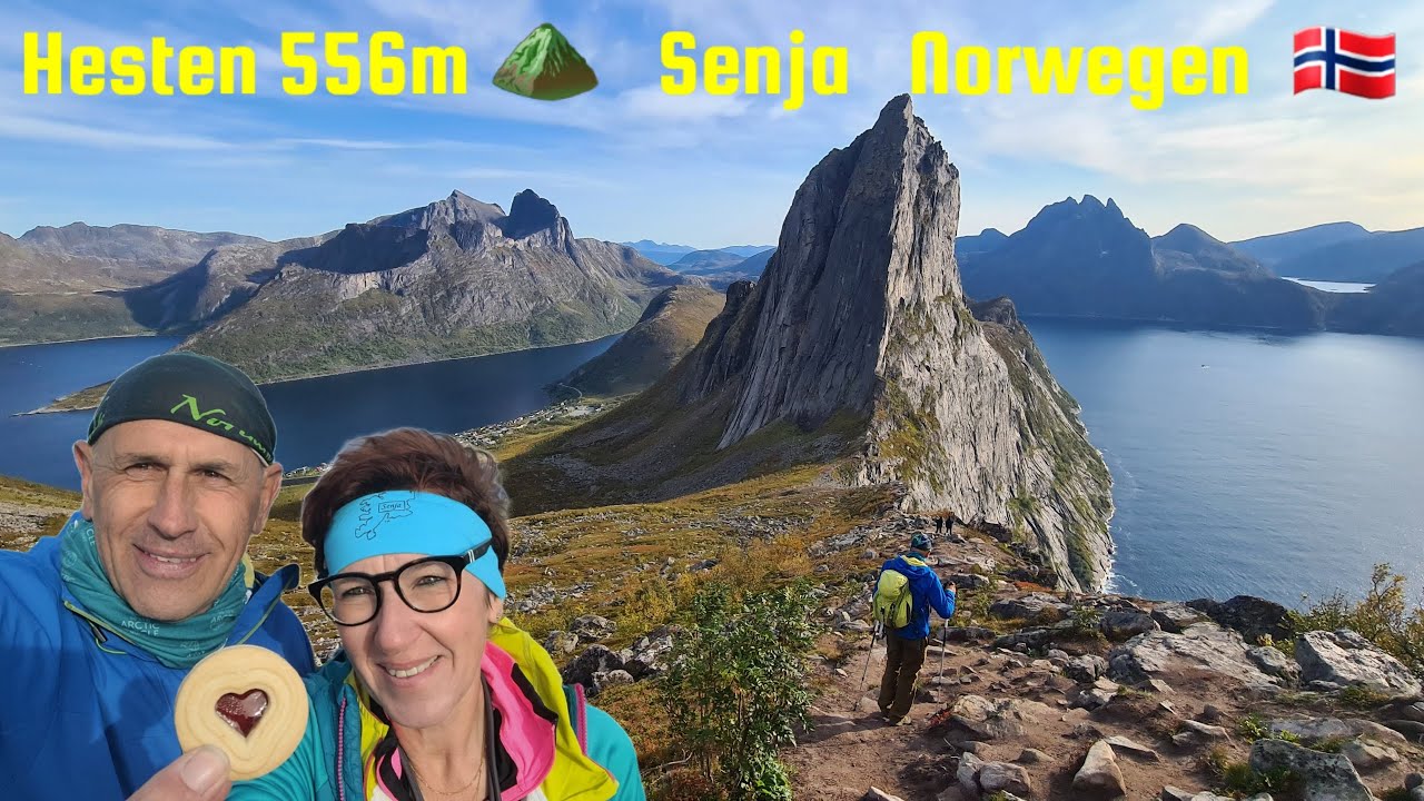 NORWEGEN  2024   Insel Senja - Wanderung auf den Hesten