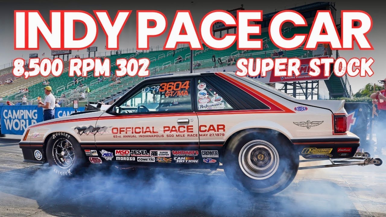 302 Small-Block Super Stock '79 Indy Pace Car Ford Mustang