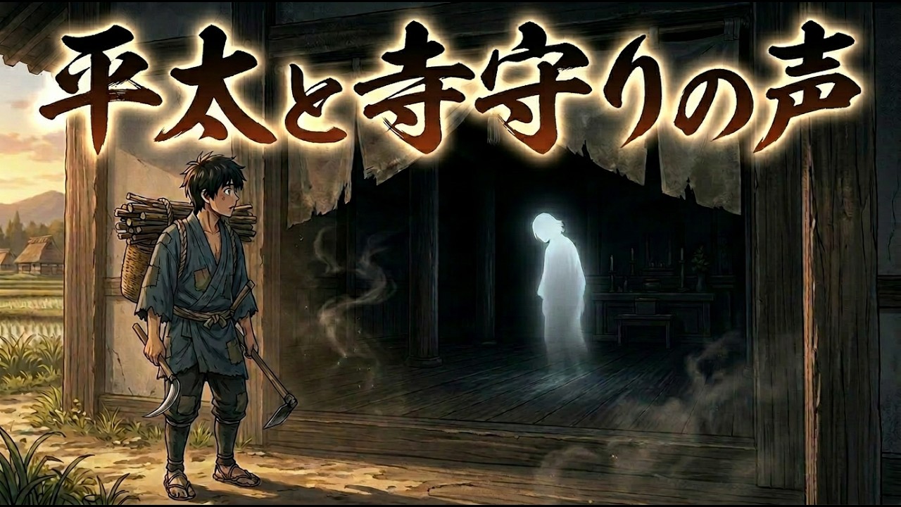 平太と寺守りの声【情けの民話堂】#感動する話 #民話 #昔話