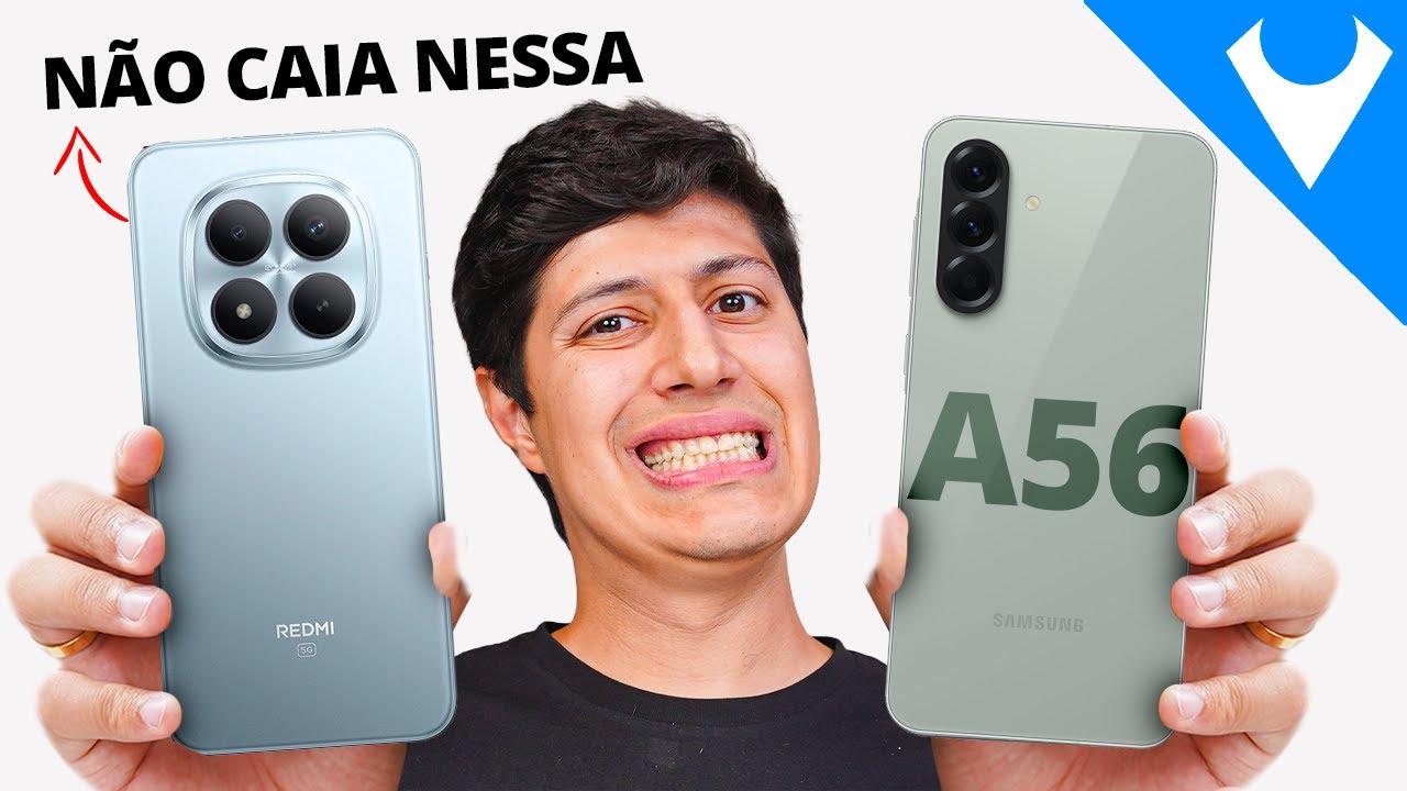 mudou! Galaxy A56 vs Redmi NOTE 15 PRO 5G qual COMPRAR? 99% ERRA na ESCOLHA!