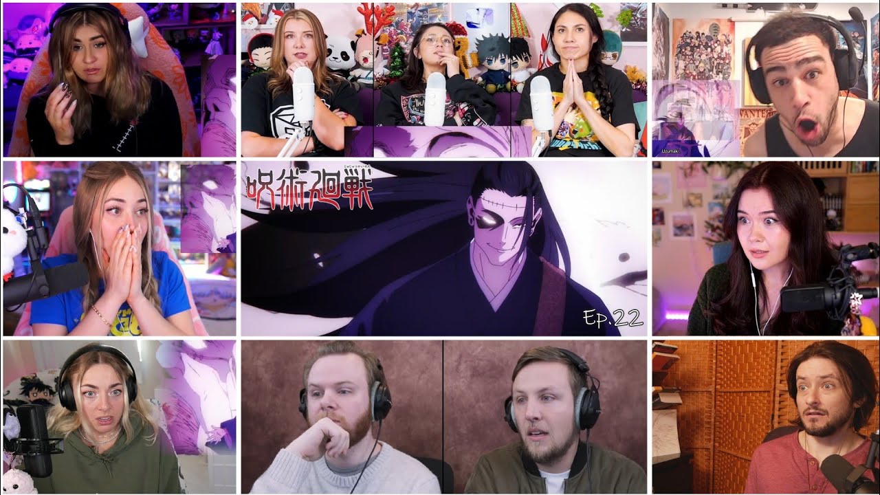 Maximum Uzumaki! Reaction Mashup! Jujutsu kaisen S2 EP.22