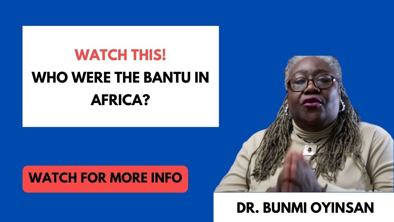 Who Was Bantu In Africa? | Bantu In South Africa | Sankofa Pan African Series |