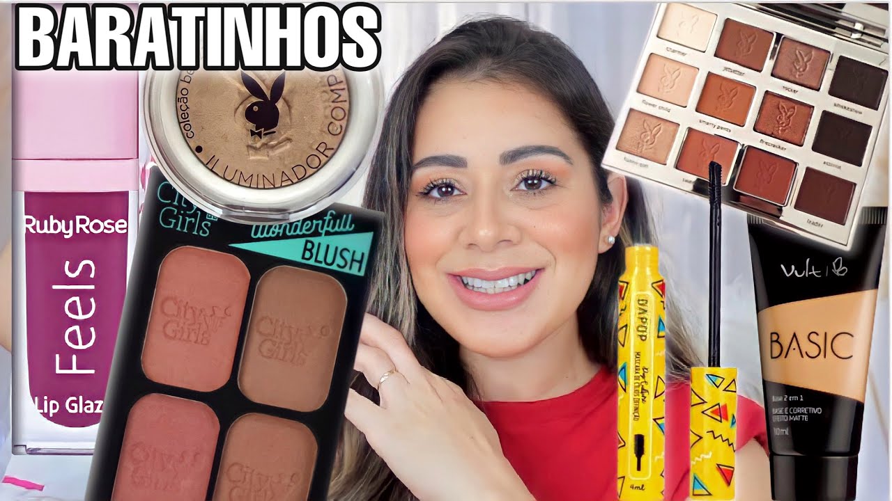 baratinhos de make | makes de R$10,00 de MADUREIRA