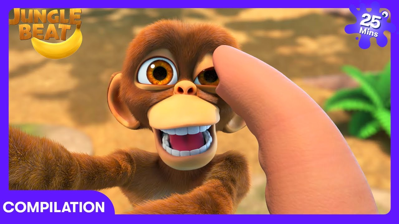 Jungle Beat - Concours de regards ! | Dessins Animés | WildBrain Cité du Soleil