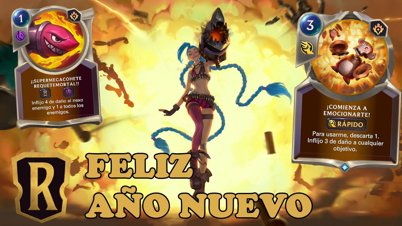🎆 Mazo Jinx & Draven Descarte | Fuegos artificiales auspiciados por Jinx | LoR