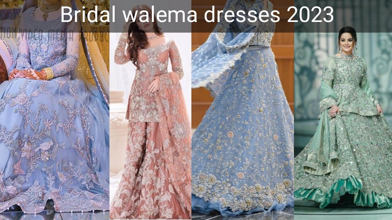 Bridal walema dresses 2023 | walima dress 2022 | walima maxi, frocks and lehenga designs 2023