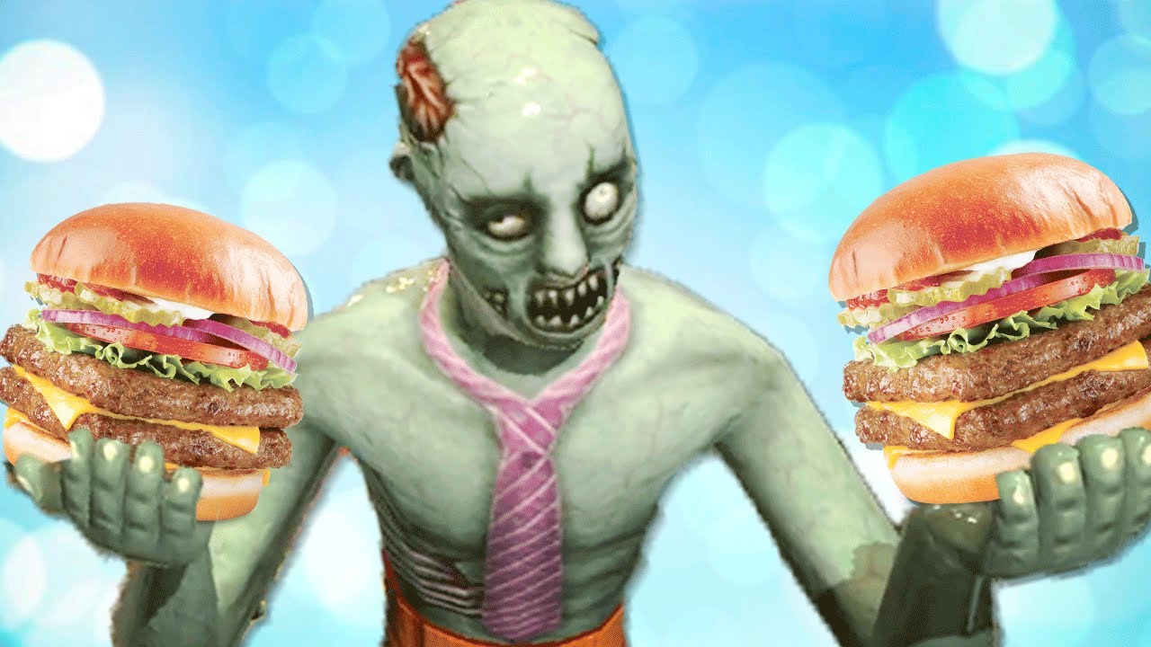 Fiz Hamburguer Pra ZUMBIS em Realidade Virtual - Dead Hungry