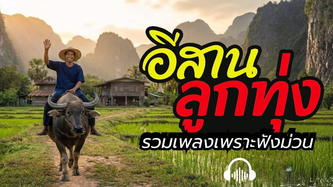 🎵รวมฮิตลูกทุ่งอีสาน 2025 ฟังสบาย ฟังเพลินตลอดการเดินทาง (Longplay)