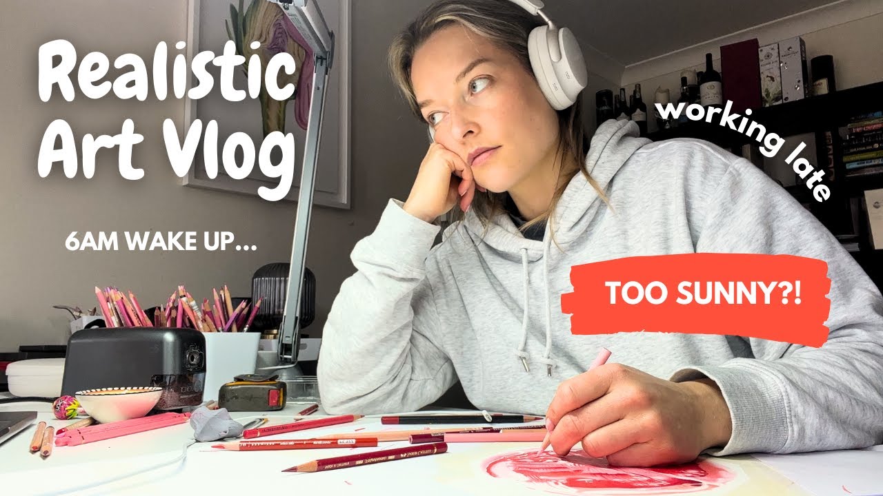 How I fill my day as a full-time Artist: 6AM start / loneliness / walks / London life