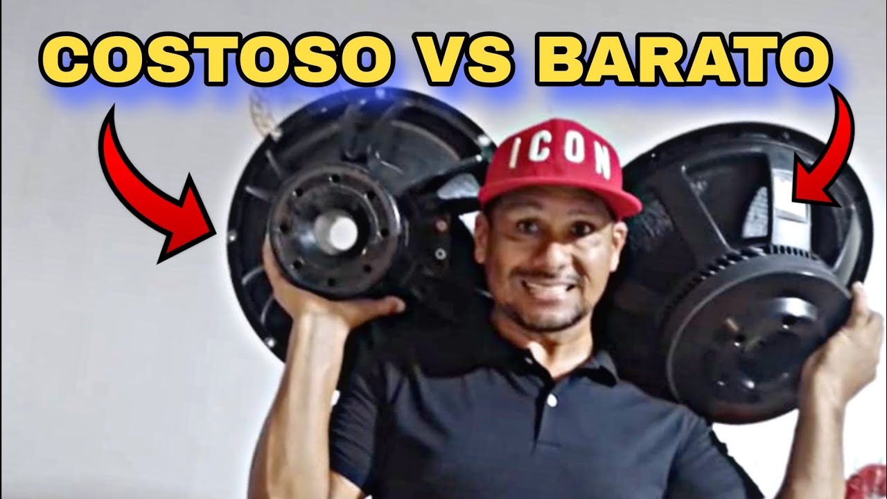 comparación de subwoofer B&C sw115 vs Dj Pro 451. Costoso vs Barato.
