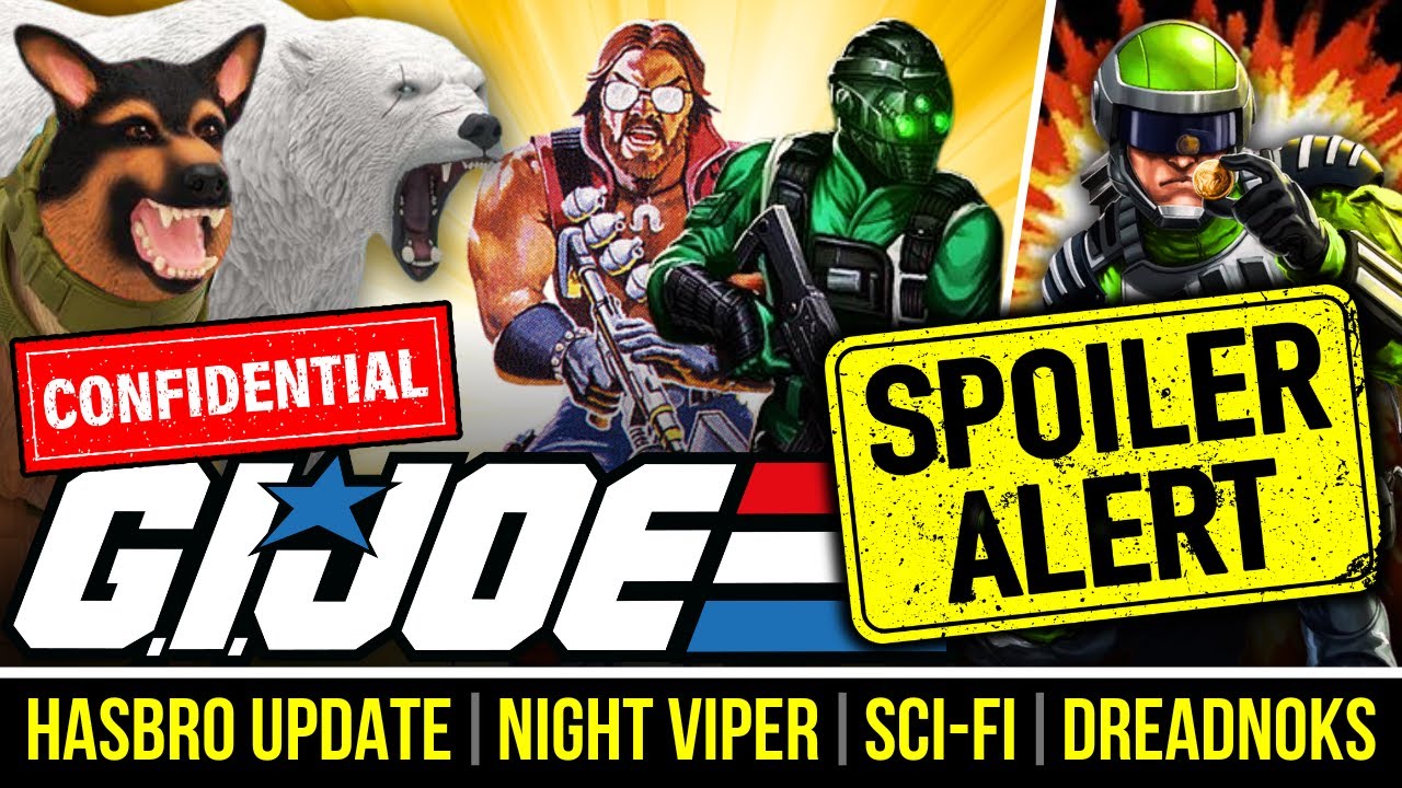 EVEN MORE G.I.JOE Classified Leaks | HUGE Update from Hasbro Team | G.I. JOE Playset