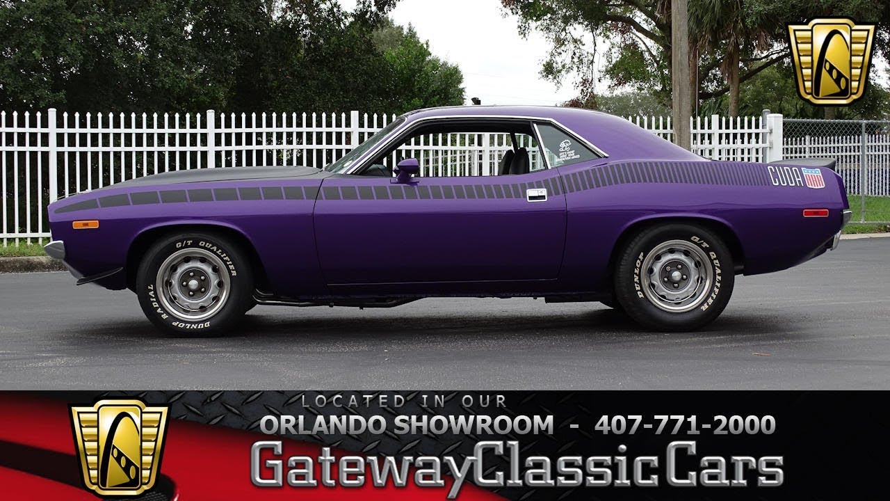1972 Plymouth Barracuda Gateway Orlando #970