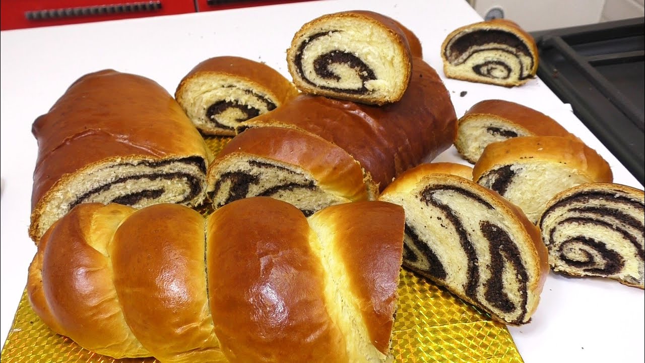 ПАСХАЛЬНЫЙ РУЛЕТ С МАКОМ💝 Вкусная начинка из мака/ Рецепты на бис от Алены