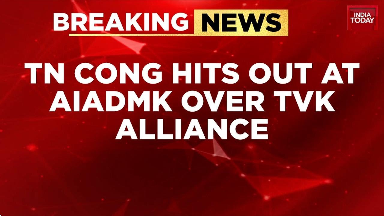 Cong to EPS: 'Self-Respecting Party Fights Alone', Mocks Alliance Bid With Vijay's TVK | India Today